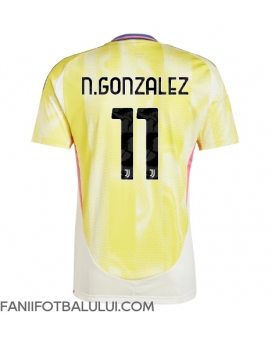 Juventus Nicolas Gonzalez #11 Tricou Fotbal Replică 2024-25 Barbati Deplasare